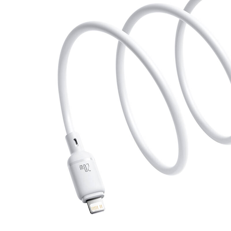 Baseus Cable Lightning to USB-C Silky Series 2.0m White