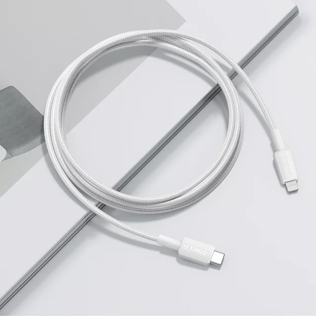Anker Mobile Cable USB C to MFI 1.8m 322 White