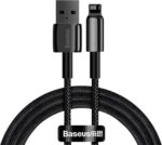 Baseus Cable Lightning to USB-A Tungsten Gold 1.0m Black