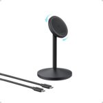 Anker Mobile Charger Wireless MagGo Stand Black