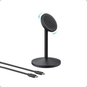 Anker Mobile Charger Wireless MagGo Stand Black