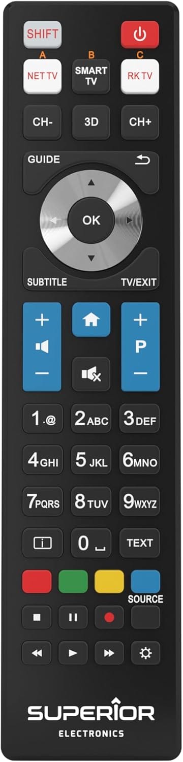 Superior Philips Smart TV Replacement Remote Control