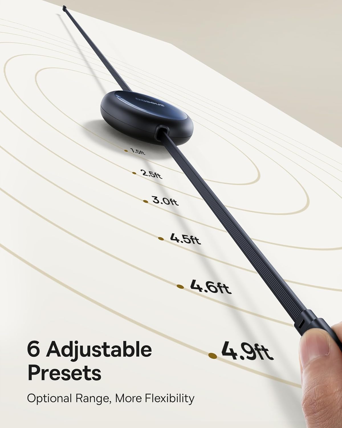 Baseus Cable USB-C to USB-C Nomos Retractable Cable 100W 1.5m