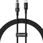 Baseus Cable Lightning to USB-C Gem Series 1.0m 20W Black