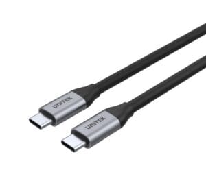 Unitek C14082ABK USB-C Cable PD100W 4K60Hz 1.0m