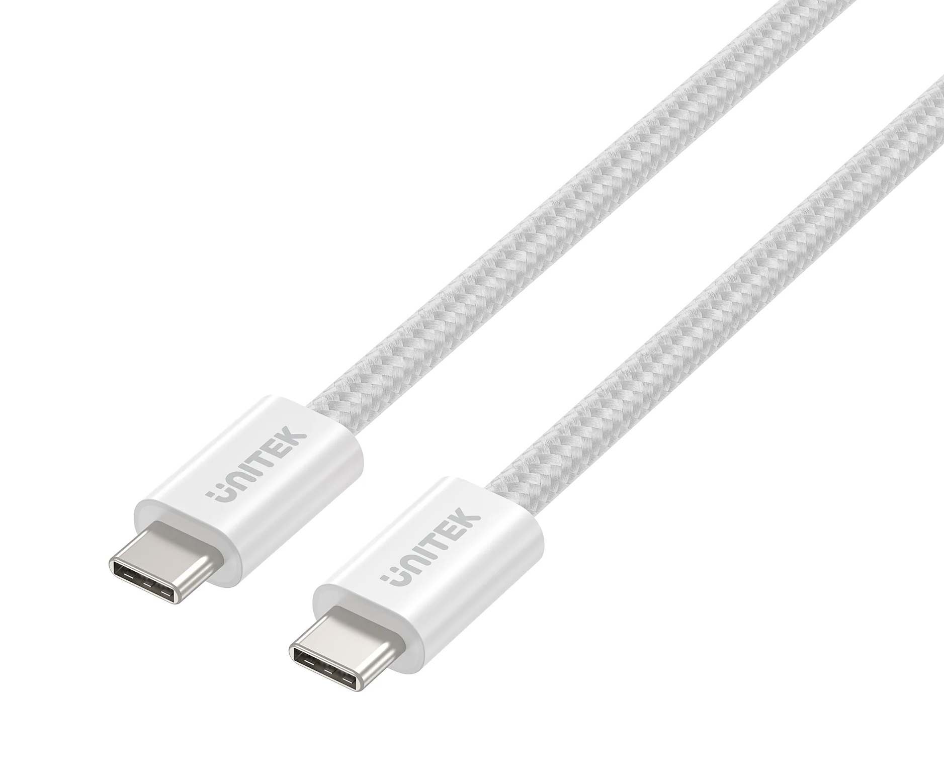 Unitek Magnetic USB-C Cable 100W 1.0m White C1414AWH-1M
