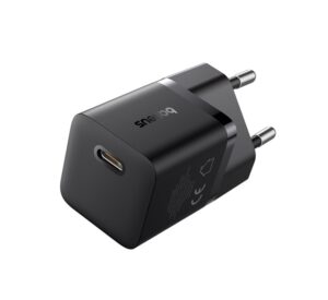 Baseus Charger Wall 25W USB-C GAN5 Mini EU Black
