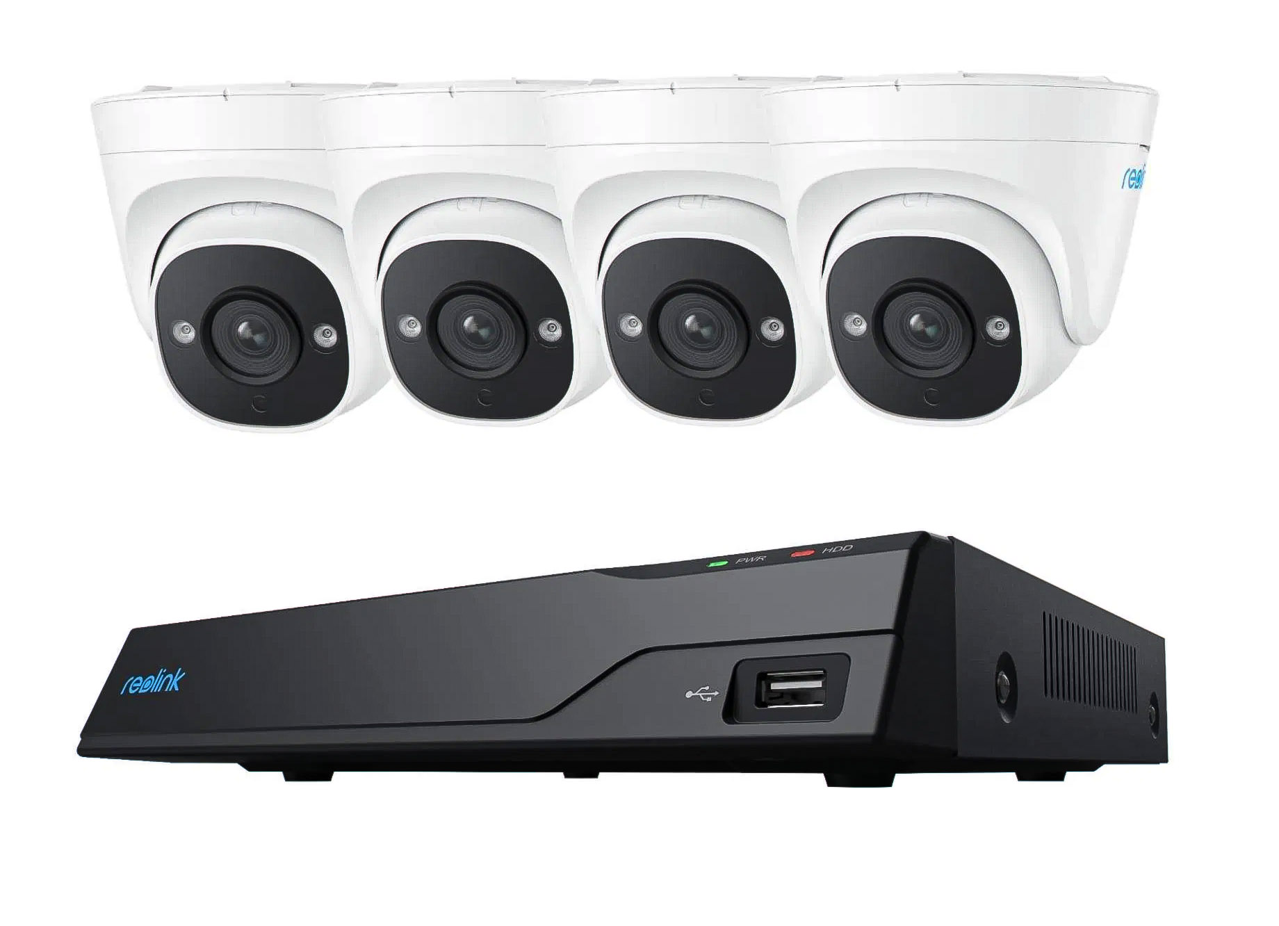 Reolink KIT 8xChNVR+4x5MP Dome+2TB RLK8-520D4-5MP (NVS8-5MD4)