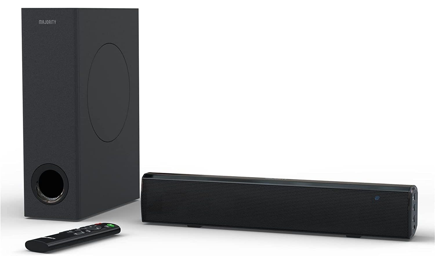Majority BOWFELL PLUS 100W 2.1 Bluetooth Soundbar with Subwoofer, Optical, AUX & USB