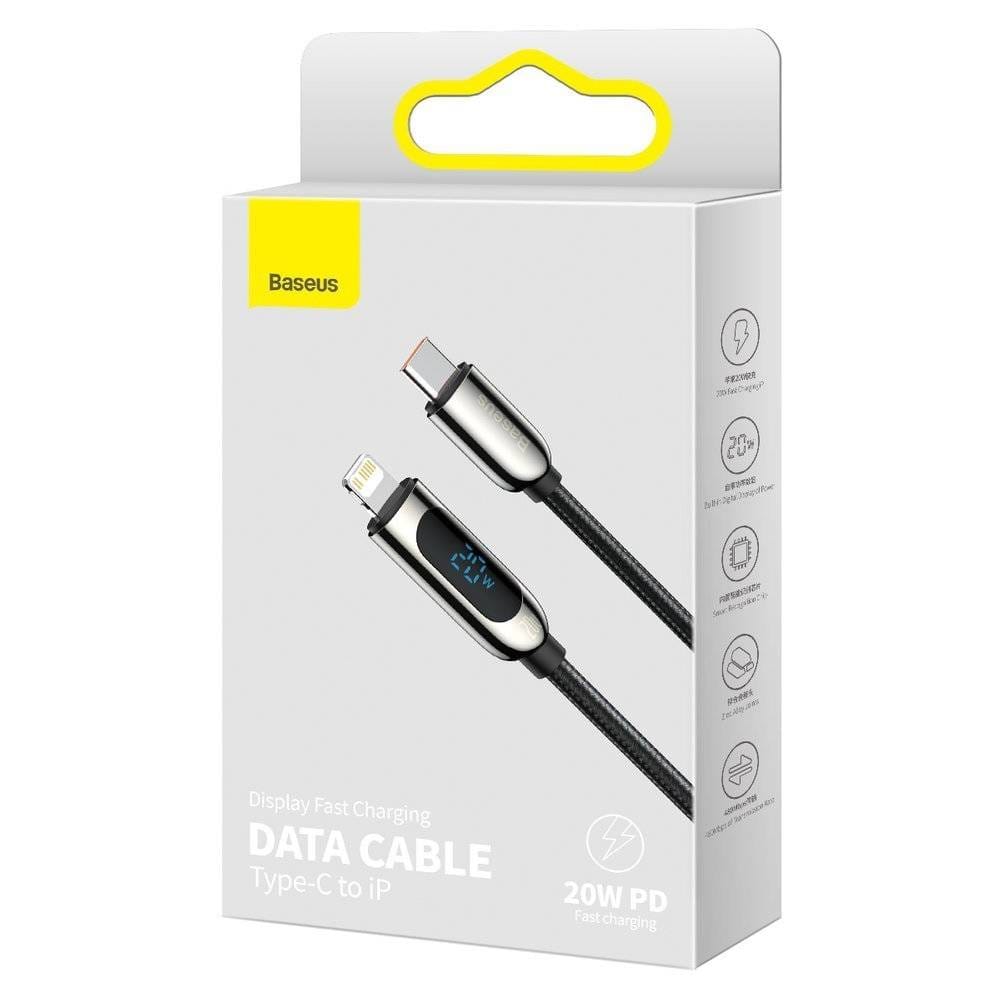 Baseus Cable Lightning to USB-C Display 20W 1m Black