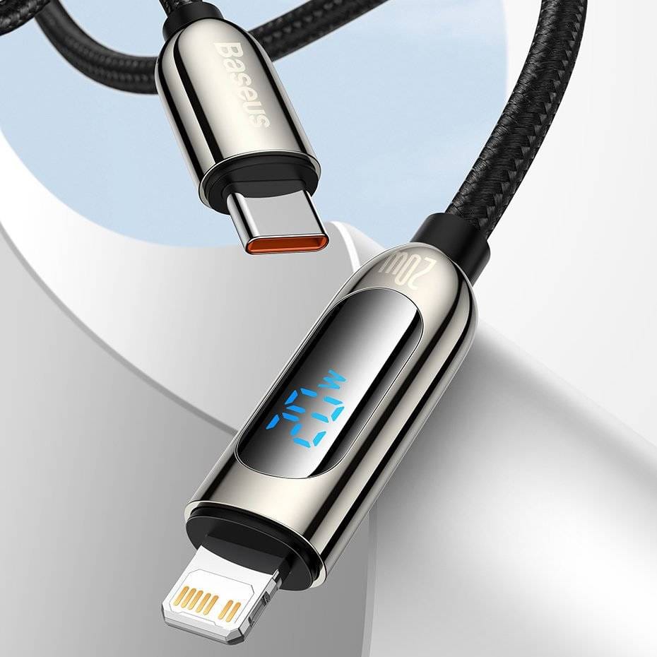 Baseus Cable Lightning to USB-C Display 20W 1m Black