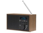 Denver DAB-46DGR FM Radio with Alarm, LCD Display & Antenna (Works with Mains Power or 4xAA Batteries)