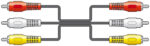 AV:link 3RCA to 3RCA Cable 3.0m 112.074UK