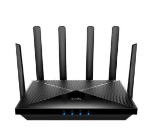 Cudy Router 5G NR CAT6 AX3000 Dual Band Gigabit Wi-Fi 6 Mesh Dual-Sim VPN P5