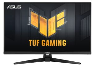 ASUS Monitor TUF Gaming 32″ 2K QHD 170Hz VA Flat DP Dual-HDMI FreeSync Premium Speakers VG32AQA1A