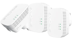 Strong Powerline Kit AV600 Mini 600Mbps UK 600TRIMINIUK (Triple Pack)