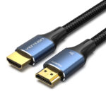 Vention HDMI Cable 2.1 8K60Hz Braided 1.0m Aluminium Blue ALGLF