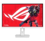 ASUS Monitor ROG Strix Gaming 27″ 2K QHD 255Hz IPS 0.3ms Gaming-AI ELMB SYNC DP HDMI USB-C Full Ergonomic XG27ACMES-W White