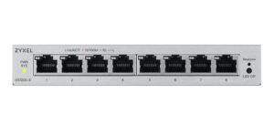 Zyxel Switch Gigabit Ethernet Managed 8-Port Metal UK Plug GS1200-8V3