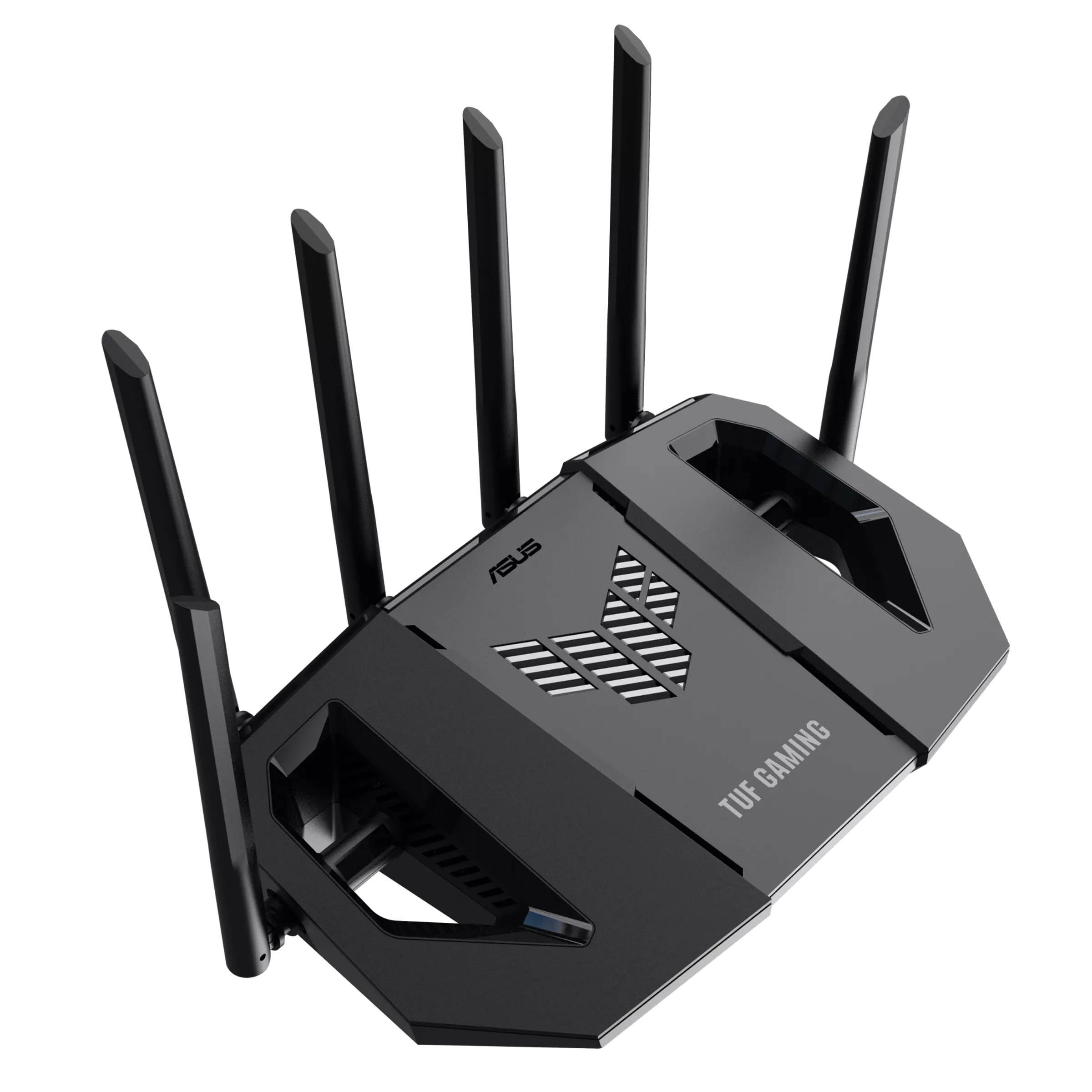 ASUS Router Wi-Fi 7 BE9400 Tri Band Quad 2.5GbE MLO VPN AiProtection TUF Gaming TUF-BE9400