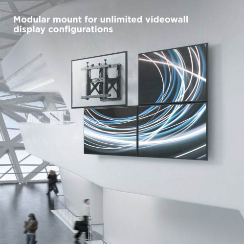 Brateck Video Wall Quick Release Full Service Wall Mount 60×40 70kg LVW13-46T