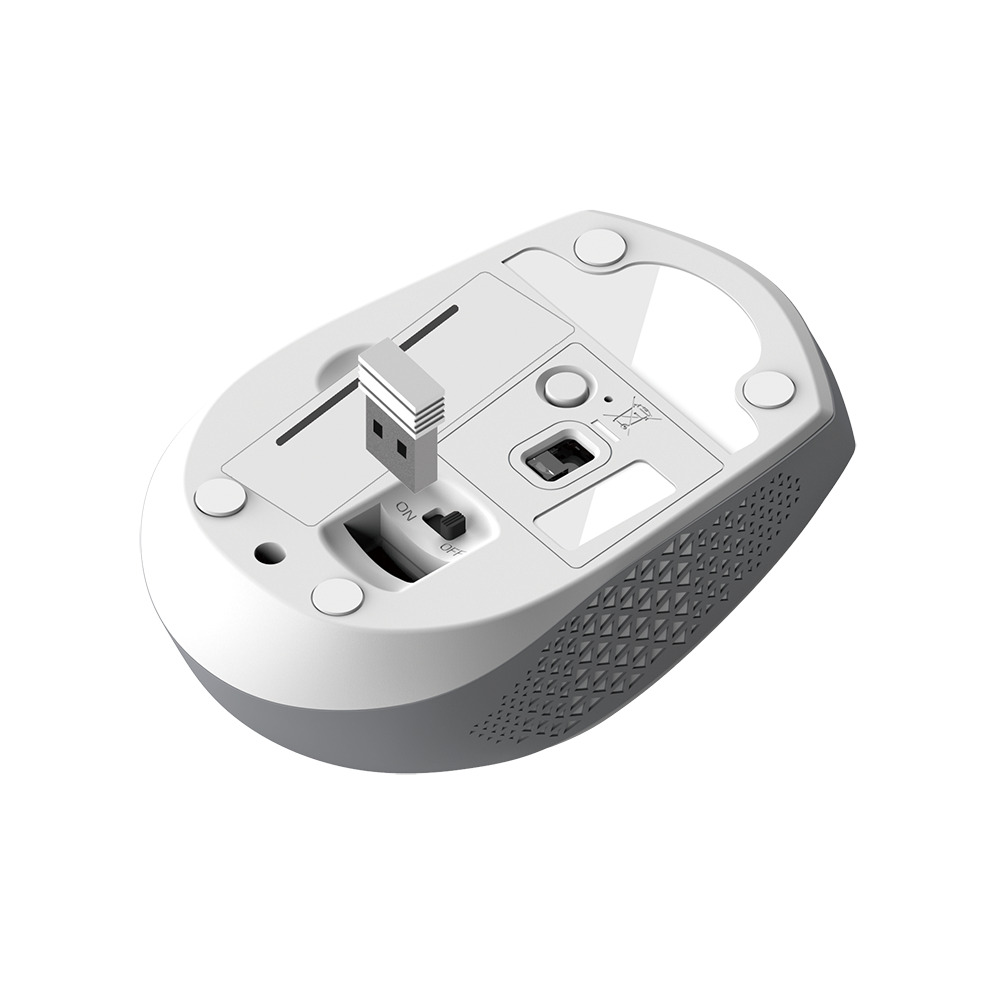 Genius Mouse Wireless+BT Silent NX-8000S BT White