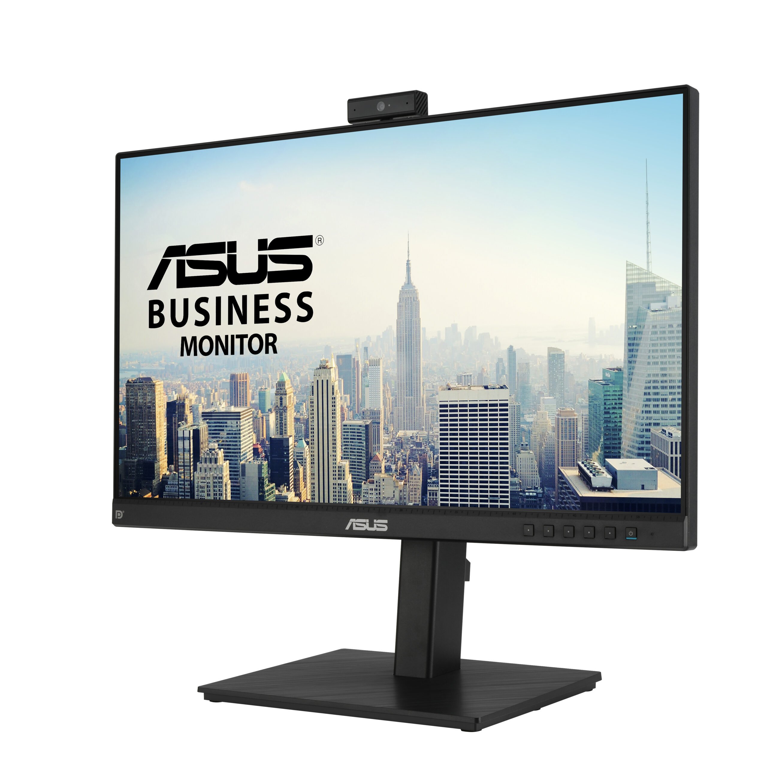 ASUS Monitor VideoConferencing 24” FHD 75Hz Frameless Ergonomic Webcam Speakers Microphone BE24EQSK