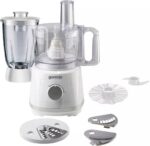 Gorenje Kitchen Blender Food Processor 800W with 5 attachments SB801W White/Inox