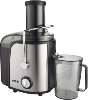 Gorenje Kitchen Juicer 800W 1.5L Pulp Container XL Tube JC805EII Inox/Black