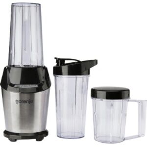 Gorenje Kitchen Blender 1000W 0.75L Tritan Jug 20000 RPM 2 Speed BN1000BK Black/Silver
