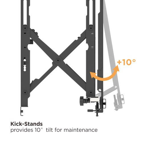 Brateck Video Wall Quick Release Full Service Wall Mount 60×40 70kg LVW13-46T
