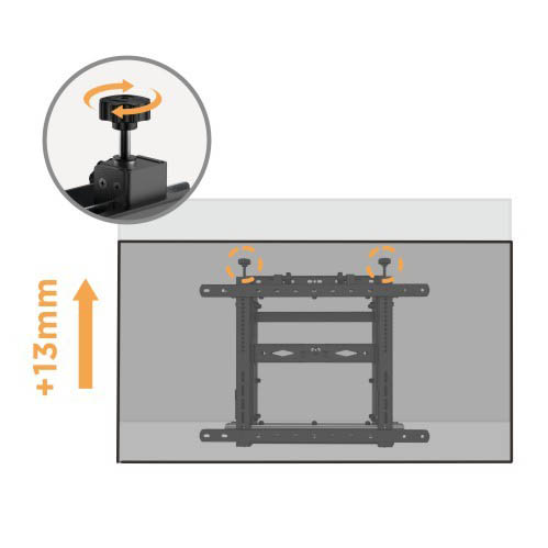 Brateck Video Wall Quick Release Full Service Wall Mount 60×40 70kg LVW13-46T