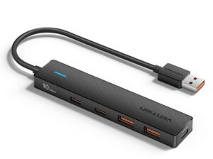 Vention IT HUB USB-A 2xA 2xC 3.2 Gen2 + USBC Power Port CHSBB