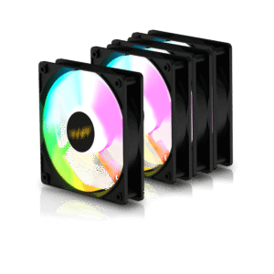 Armaggeddon Gaming Cooling Fan Set 4pcs ARGB KIT 5000 Black
