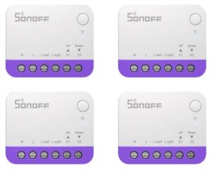 Sonoff WiFi Smart Switch MINI-RBS For Roller Shutter (4 pack )