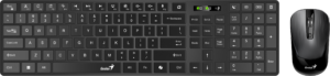 Genius Keyboard-Mouse Set Wireless+BT SlimStar 8250 Black English
