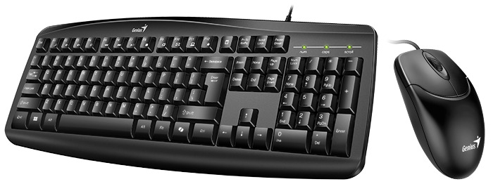Genius Keyboard-Mouse Set Wired KM-200 English