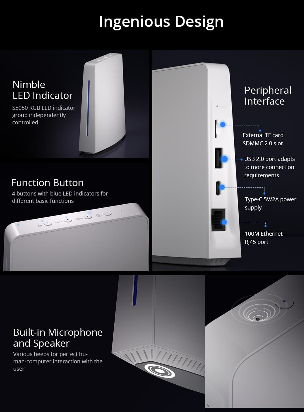 Sonoff Smart Home Hub iHost AIBridge(RV1109 2GB)