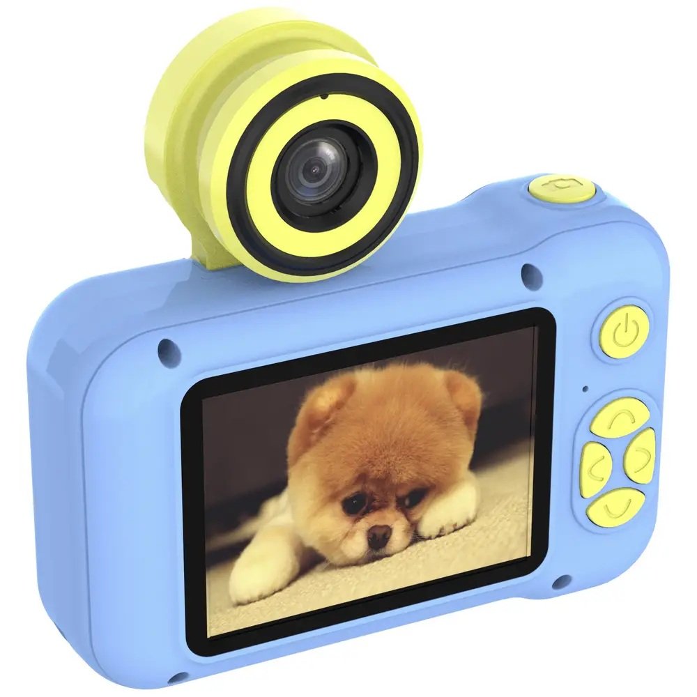 Denver Kids Photo Digital Camera 40MP with Flip Lens for Selfies KCA-1351BU Blue